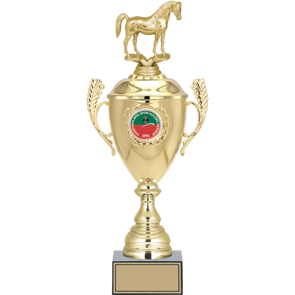 ODAK KUPA - Figürlü Kupalar - At Figürlü Kupalar FG-080 C - 44 cm ürün görseli 1