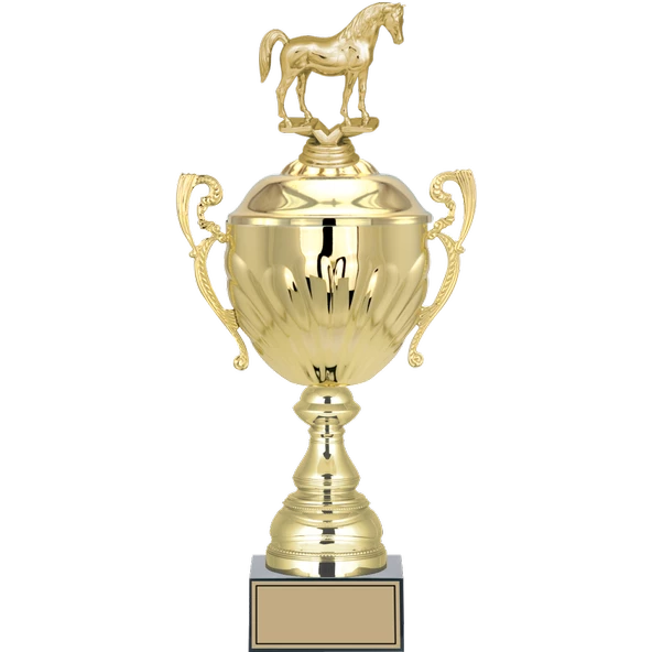 ODAK KUPA - Figürlü Kupalar - At Figürlü Kupalar FG-089 B - 43 cm ürün görseli 1