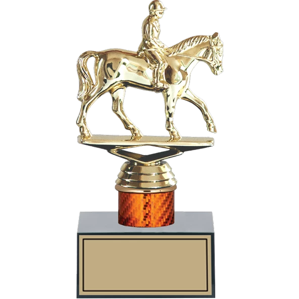ODAK KUPA - Figürlü Kupalar - At / Binici Figürlü Kupalar FG-003 C - 19 cm ürün görseli 1
