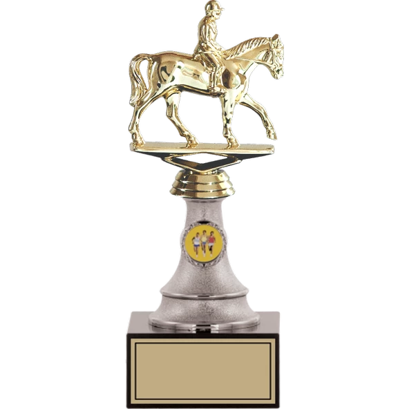 ODAK KUPA - Figürlü Kupalar - At / Binici Figürlü Kupalar FG-010 B - 26 cm ürün görseli 1