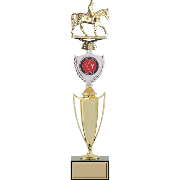 ODAK KUPA - Figürlü Kupalar - At / Binici Figürlü Kupalar FG-042 A - 46 cm ürün görseli 1