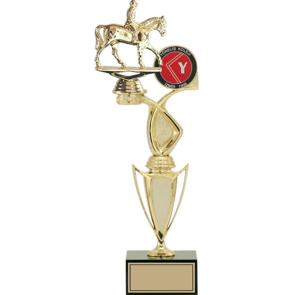 ODAK KUPA - Figürlü Kupalar - At / Binici Figürlü Kupalar FG-043 C - 39 cm ürün görseli 1