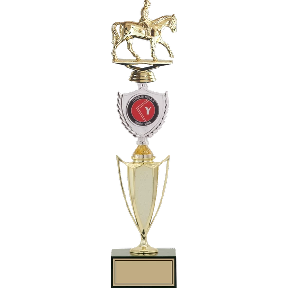 ODAK KUPA - Figürlü Kupalar - At / Binici Figürlü Kupalar FG-042 B - 44 cm ürün görseli 1
