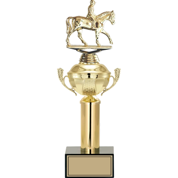 ODAK KUPA - Figürlü Kupalar - At / Binici Figürlü Kupalar FG-048 C - 38 cm ürün görseli 1