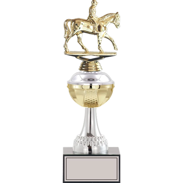 ODAK KUPA - Figürlü Kupalar - At / Binici Figürlü Kupalar FG-045 B - 32 cm ürün görseli 1