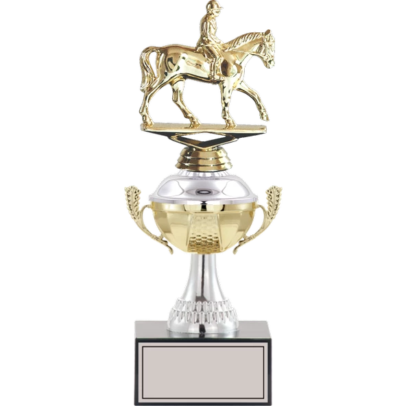 ODAK KUPA - Figürlü Kupalar - At / Binici Figürlü Kupalar FG-046 C - 30 cm ürün görseli 1