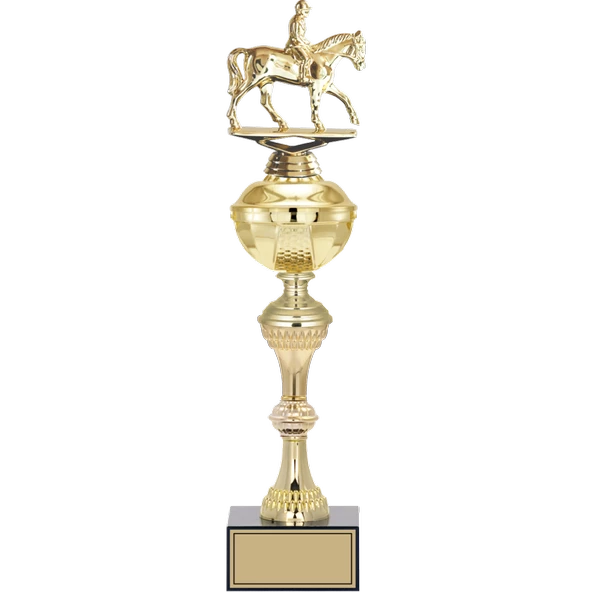 ODAK KUPA - Figürlü Kupalar - At / Binici Figürlü Kupalar FG-061 C - 44 cm ürün görseli 1
