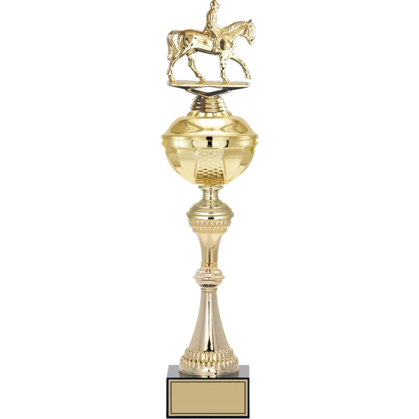 ODAK KUPA - Figürlü Kupalar - At / Binici Figürlü Kupalar FG-061 A - 49 cm ürün görseli 1