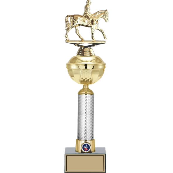 ODAK KUPA - Figürlü Kupalar - At / Binici Figürlü Kupalar FG-057 A - 45 cm ürün görseli 1