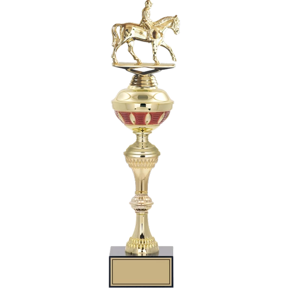 ODAK KUPA - Figürlü Kupalar - At / Binici Figürlü Kupalar FG-064 C - 44 cm ürün görseli 1