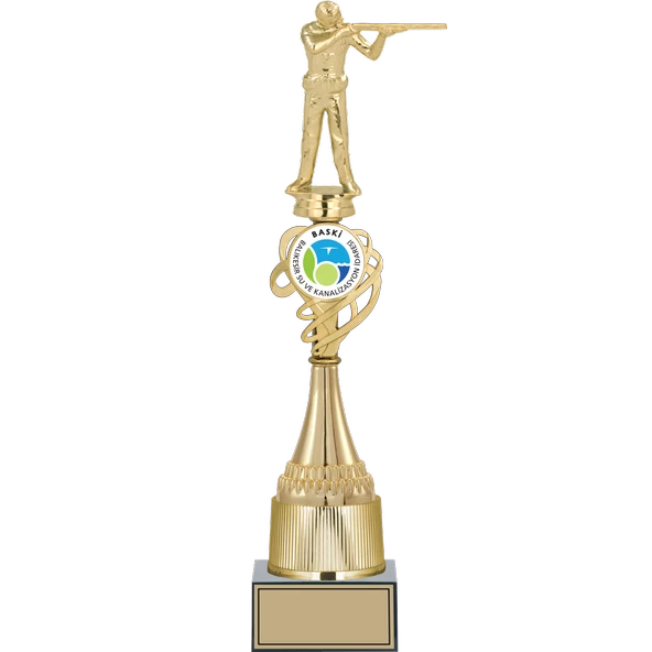 ODAK KUPA - Figürlü Kupalar - Atıcı Figürlü Kupalar FG-033 A - 43 cm ürün görseli 1