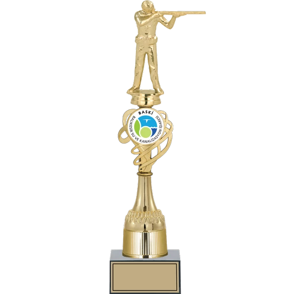 ODAK KUPA - Figürlü Kupalar - Atıcı Figürlü Kupalar FG-033 B - 40 cm ürün görseli 1