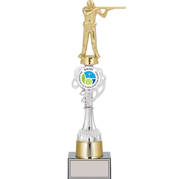 ODAK KUPA - Figürlü Kupalar - Atıcı Figürlü Kupalar FG-036 B - 40 cm ürün görseli 1