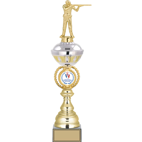 ODAK KUPA - Figürlü Kupalar - Atıcı Figürlü Kupalar FG-066 A - 50 cm ürün görseli 1