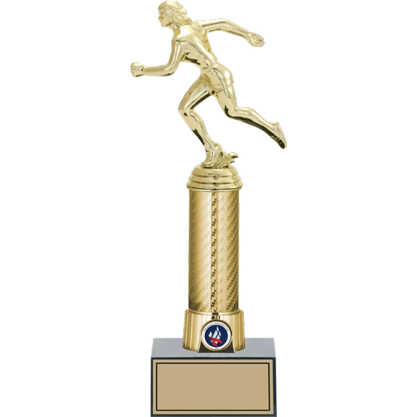 ODAK KUPA - Figürlü Kupalar - Atletizm Kadın Figürlü Kupalar FG-008 B - 32 cm ürün görseli 1