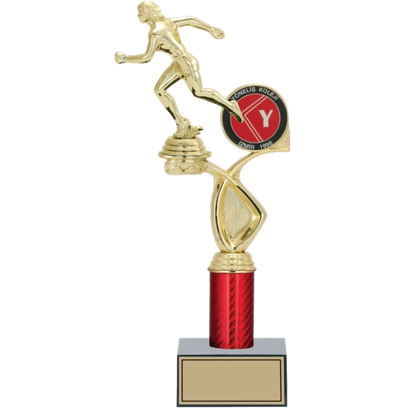 ODAK KUPA - Figürlü Kupalar - Atletizm Kadın Figürlü Kupalar FG-016 C - 35 cm ürün görseli 1