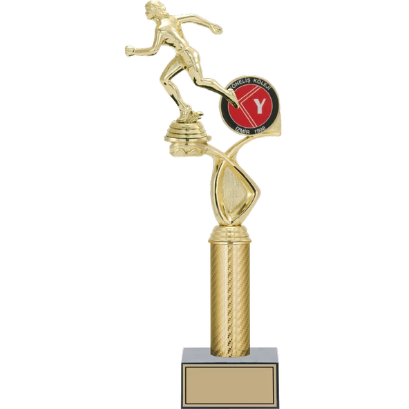 ODAK KUPA - Figürlü Kupalar - Atletizm Kadın Figürlü Kupalar FG-015 A - 40 cm ürün görseli 1