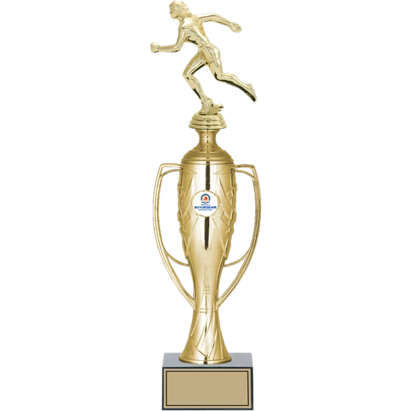 ODAK KUPA - Figürlü Kupalar - Atletizm Kadın Figürlü Kupalar FG-026 B - 42 cm ürün görseli 1