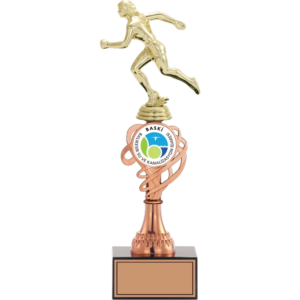 ODAK KUPA - Figürlü Kupalar - Atletizm Kadın Figürlü Kupalar FG-034 C - 35 cm ürün görseli 1