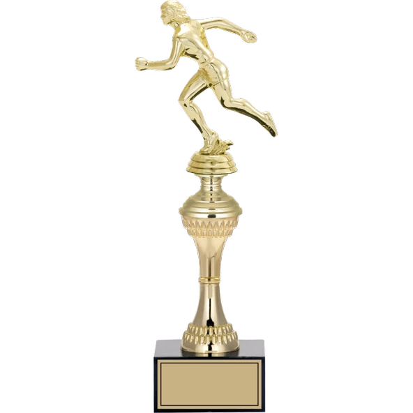 ODAK KUPA - Figürlü Kupalar - Atletizm Kadın Figürlü Kupalar FG-029 C - 34 cm ürün görseli 1