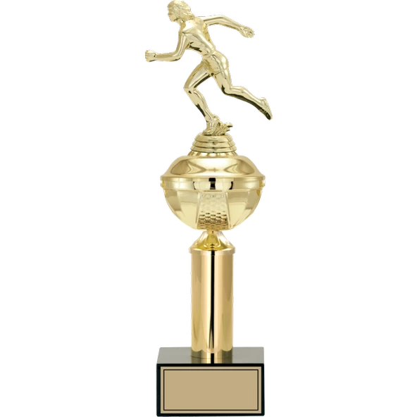 ODAK KUPA - Figürlü Kupalar - Atletizm Kadın Figürlü Kupalar FG-047 C - 39 cm ürün görseli 1