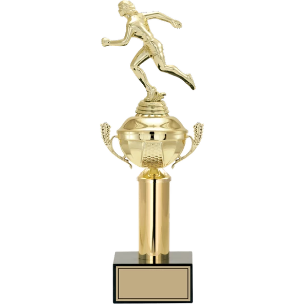 ODAK KUPA - Figürlü Kupalar - Atletizm Kadın Figürlü Kupalar FG-048 B - 42 cm ürün görseli 1