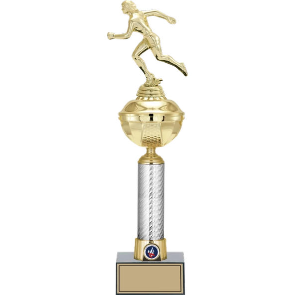 ODAK KUPA - Figürlü Kupalar - Atletizm Kadın Figürlü Kupalar FG-057 A - 46 cm ürün görseli 1