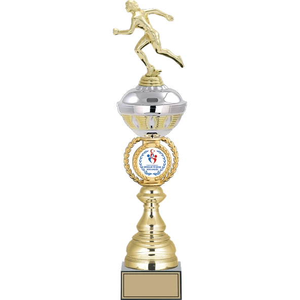 ODAK KUPA - Figürlü Kupalar - Atletizm Kadın Figürlü Kupalar FG-066 A - 50 cm ürün görseli 1