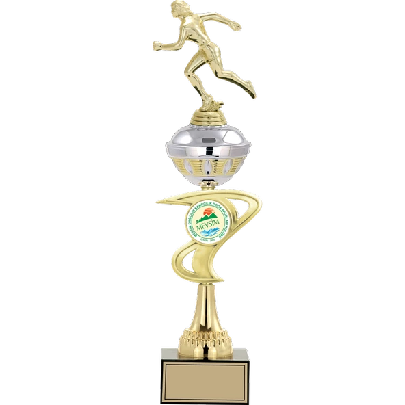 ODAK KUPA - Figürlü Kupalar - Atletizm Kadın Figürlü Kupalar FG-065 B - 47 cm ürün görseli 1