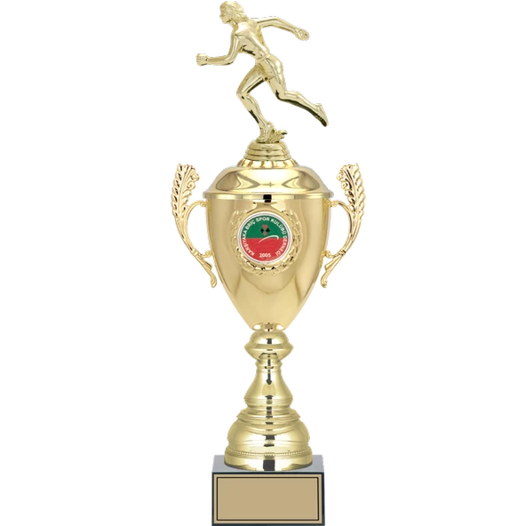 ODAK KUPA - Figürlü Kupalar - Atletizm Kadın Figürlü Kupalar FG-080 B - 49 cm ürün görseli 1