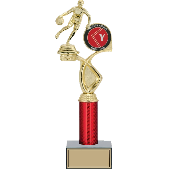 ODAK KUPA - Figürlü Kupalar - Basketbol Kadın Figürlü Kupalar FG-016 B - 36 cm ürün görseli 1