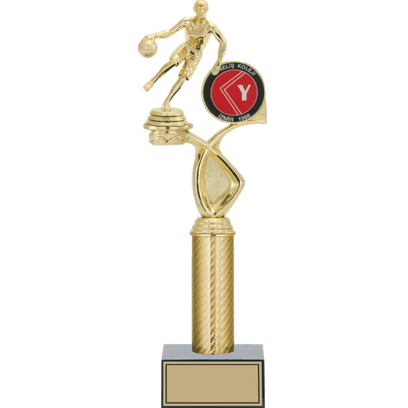 ODAK KUPA - Figürlü Kupalar - Basketbol Kadın Figürlü Kupalar FG-015 A - 39 cm ürün görseli 1