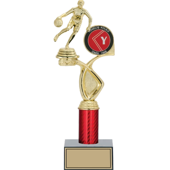 ODAK KUPA - Figürlü Kupalar - Basketbol Kadın Figürlü Kupalar FG-016 C - 34 cm ürün görseli 1