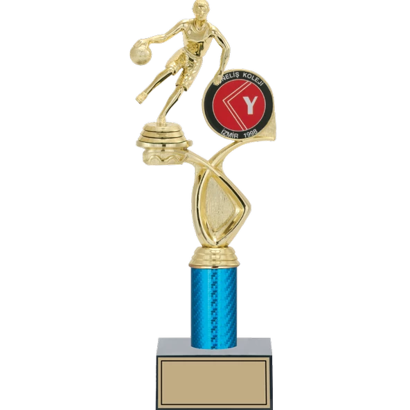 ODAK KUPA - Figürlü Kupalar - Basketbol Kadın Figürlü Kupalar FG-017 C - 34 cm ürün görseli 1