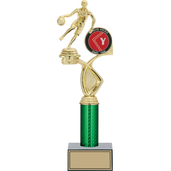 ODAK KUPA - Figürlü Kupalar - Basketbol Kadın Figürlü Kupalar FG-018 B - 36 cm ürün görseli 1