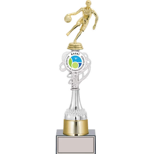 ODAK KUPA - Figürlü Kupalar - Basketbol Kadın Figürlü Kupalar FG-036 B - 39 cm ürün görseli 1