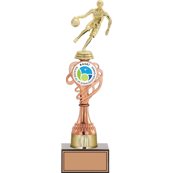 ODAK KUPA - Figürlü Kupalar - Basketbol Kadın Figürlü Kupalar FG-036 C - 36 cm ürün görseli 1