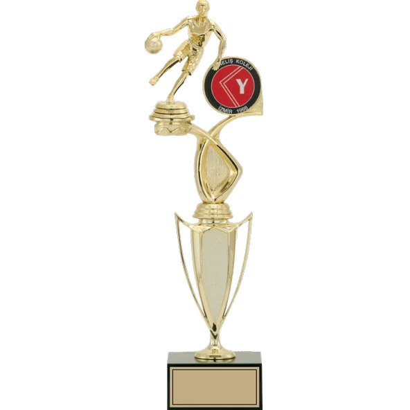 ODAK KUPA - Figürlü Kupalar - Basketbol Kadın Figürlü Kupalar FG-043 B - 41 cm ürün görseli 1