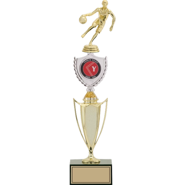 ODAK KUPA - Figürlü Kupalar - Basketbol Kadın Figürlü Kupalar FG-042 B - 44 cm ürün görseli 1
