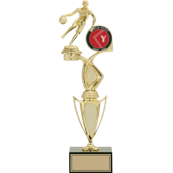 ODAK KUPA - Figürlü Kupalar - Basketbol Kadın Figürlü Kupalar FG-043 C - 39 cm ürün görseli 1