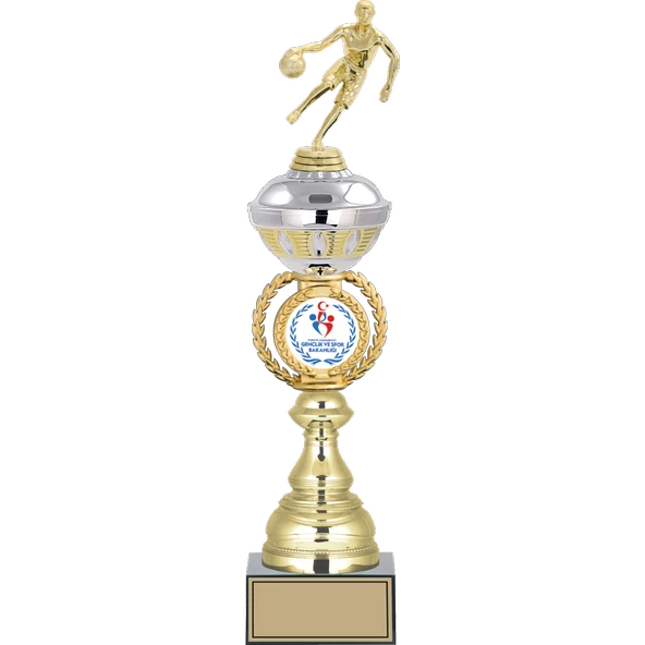 ODAK KUPA - Figürlü Kupalar - Basketbol Kadın Figürlü Kupalar FG-066 B - 45 cm ürün görseli 1
