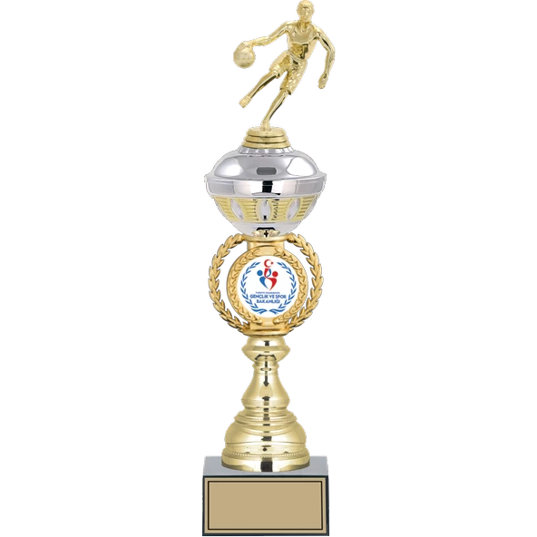 ODAK KUPA - Figürlü Kupalar - Basketbol Kadın Figürlü Kupalar FG-066 C - 44 cm ürün görseli 1