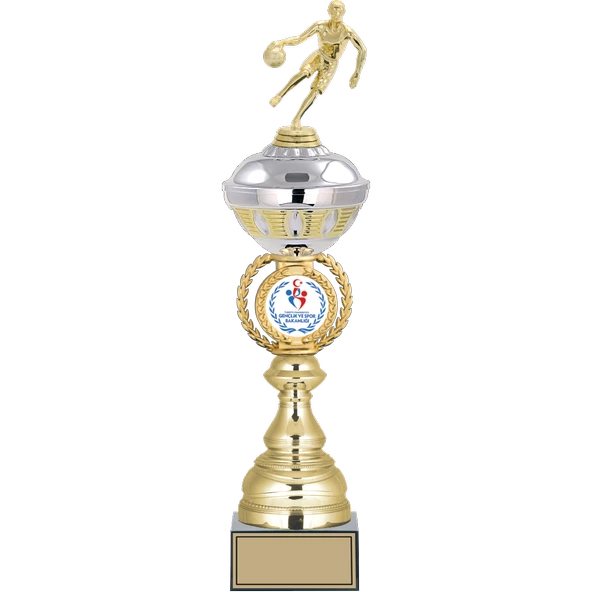 ODAK KUPA - Figürlü Kupalar - Basketbol Kadın Figürlü Kupalar FG-066 A - 48 cm ürün görseli 1