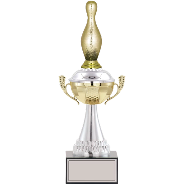 ODAK KUPA - Figürlü Kupalar - Bowling / Pin Figürlü Kupalar FG-046 A - 36 cm ürün görseli 1