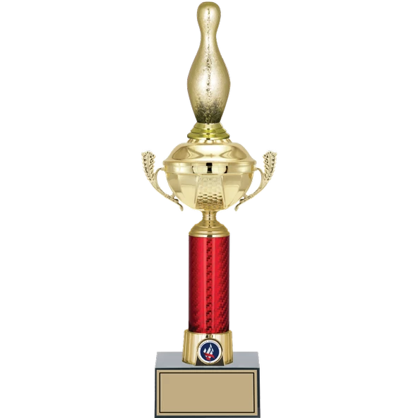 ODAK KUPA - Figürlü Kupalar - Bowling / Pin Figürlü Kupalar FG-054 B - 43 cm ürün görseli 1