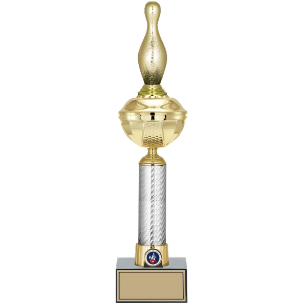 ODAK KUPA - Figürlü Kupalar - Bowling / Pin Figürlü Kupalar FG-057 A - 46 cm ürün görseli 1