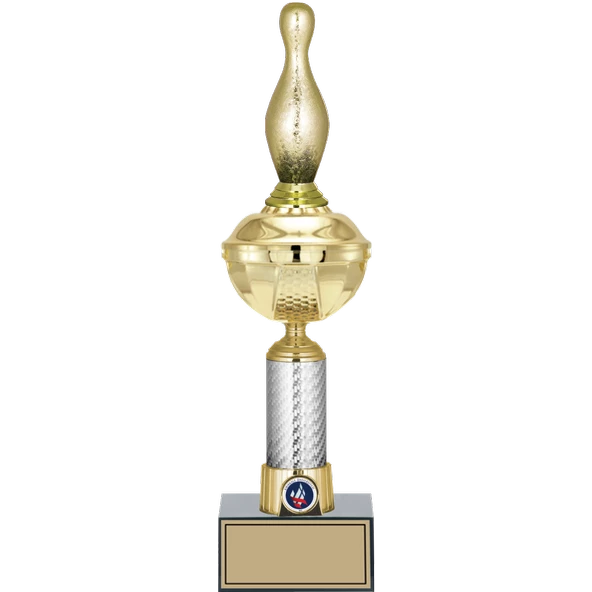 ODAK KUPA - Figürlü Kupalar - Bowling / Pin Figürlü Kupalar FG-057 C - 41 cm ürün görseli 1