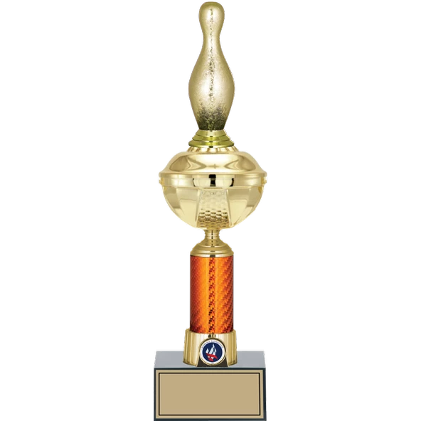 ODAK KUPA - Figürlü Kupalar - Bowling / Pin Figürlü Kupalar FG-055 C - 41 cm ürün görseli 1