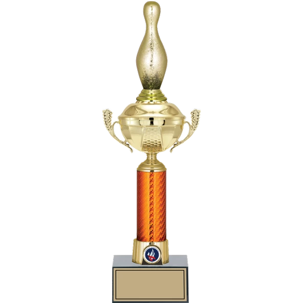 ODAK KUPA - Figürlü Kupalar - Bowling / Pin Figürlü Kupalar FG-056 B - 43 cm ürün görseli 1