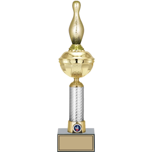 ODAK KUPA - Figürlü Kupalar - Bowling / Pin Figürlü Kupalar FG-057 B - 43 cm ürün görseli 1